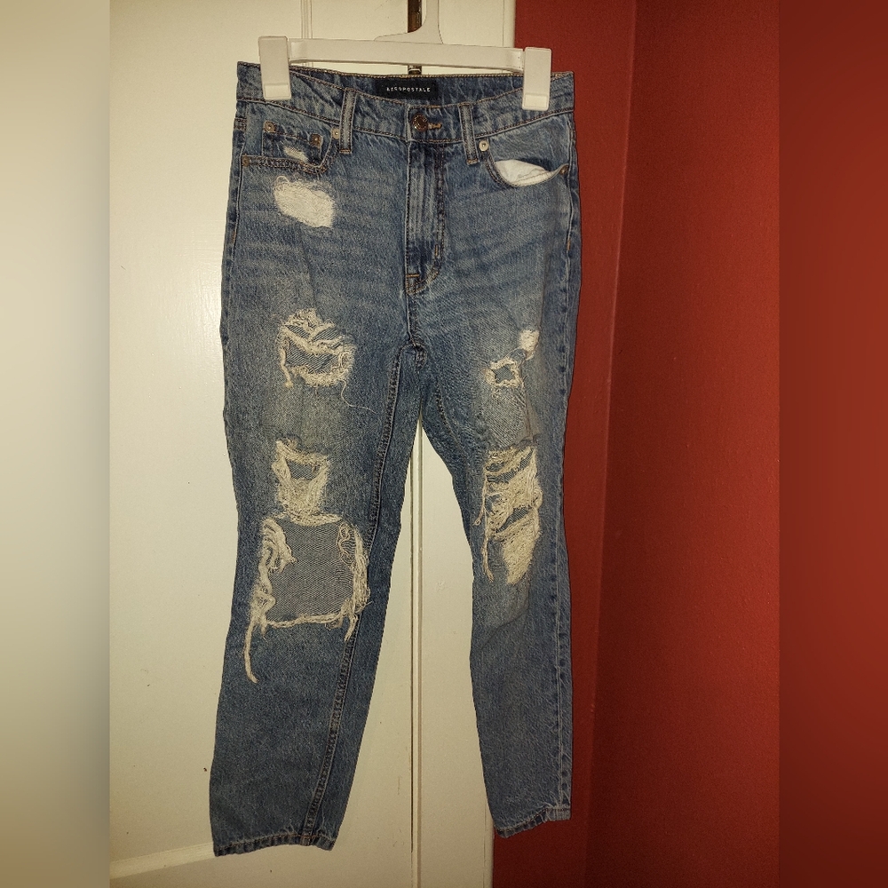 Aeropostale mom jeans